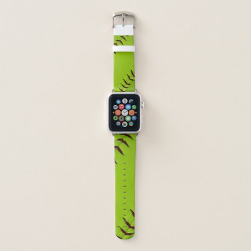 Softball apple watch wrist band