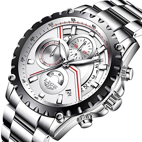 Men luxury Busines Watch Chronograph Fashion Casual Sport Waterproof Quartz watch
