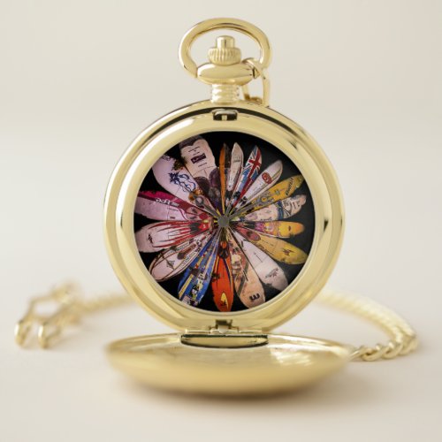 Surf's Up Pocket Watch