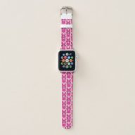 Apple Watch Band Pink Llama