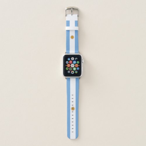 Argentina Flag Apple Watch Band