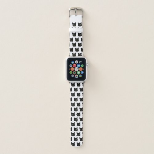 Black Cat Apple Watch Band