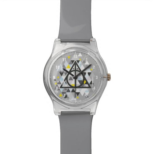 Harry Potter | Geometric Deathly Hallows Symbol Watch