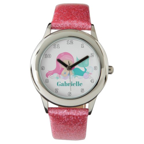 Beach mermaid add name watch