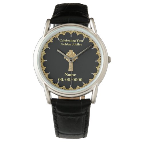 Commemorative Priest Anniversary Watch Customized