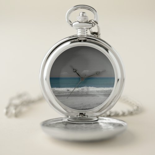 Nature Color: Ocean Pocket Watch