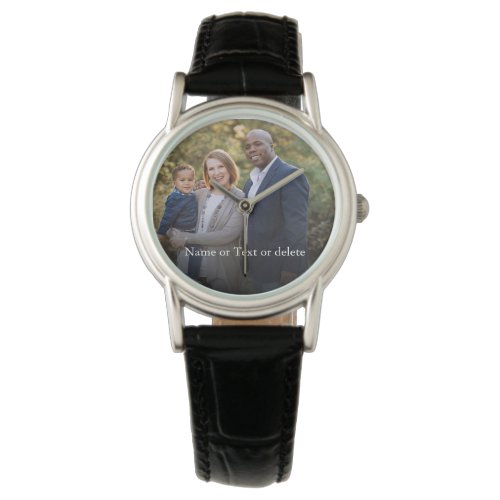 Create your own family photo keepsake watch