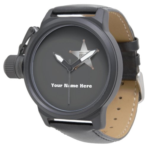 Personalized Deputy Sheriff Police Watch