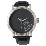 The Graduation Year Custom Name Personalized Wristwatch