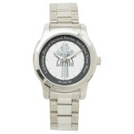 Silver Jubilee Religious Life Priest Anniversary Wristwatch