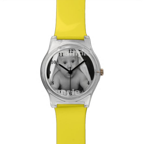 Unique Personalized Fun Wrist Watch