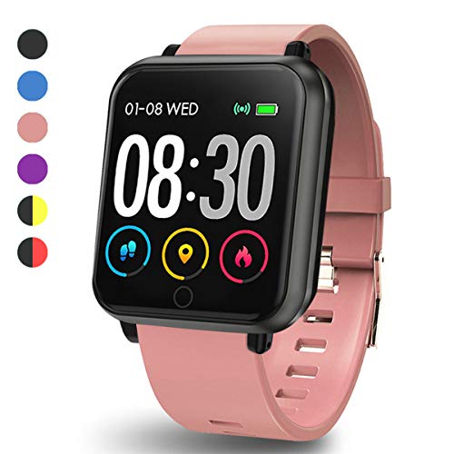 LEKOO Fitness Tracker Activity Tracker with Heart Rate Monitor Waterproof SmartWatch with Step Counter Fit Watch Sleep Monitor Step Counter for Men and Women