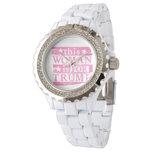 Woman for TRUMP Watch