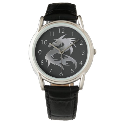 Silver Dragon Watch