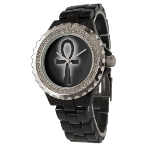 Black Ankh Watch by DAP Apparel