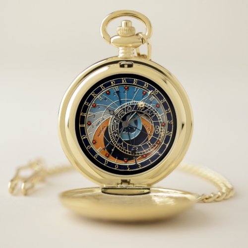 Astronomical themed pocket watch – engravable