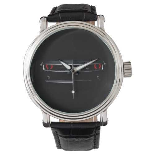 Customize Cool black Chevy Camaro Wrist Watch