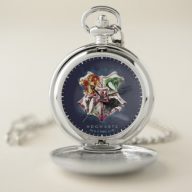 Harry Potter | HOGWARTS™ Crest Watercolor Pocket Watch