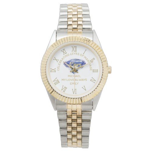 45th Wedding Anniversary Husband – Commemorative Watch