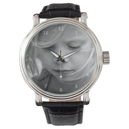 Custom Your Photo Personalized Mens E-Watch, Watch