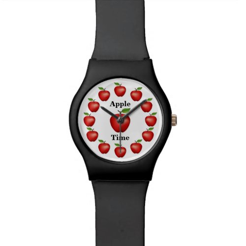 Apple Time, Red Delicious Wristwatch