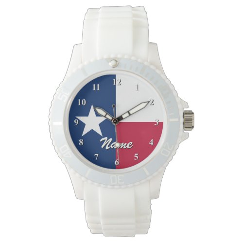 Texan flag watches | Personalizable with name