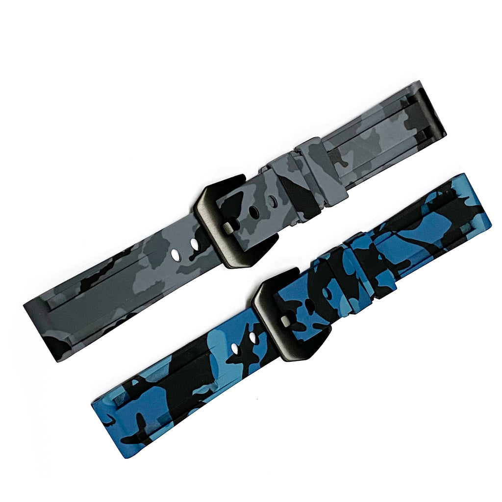 Camo Rubber Watch Strap