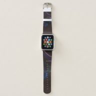 Assorted-color LED lights illustration Apple Watch Band