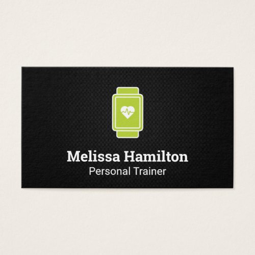 Green Smart Watch | Heart Rate Monitor | Mesh