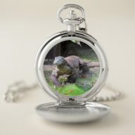 Komodo Dragon Pocket Watch