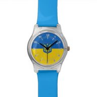 Ukrainian flag-Coat of arms Watch