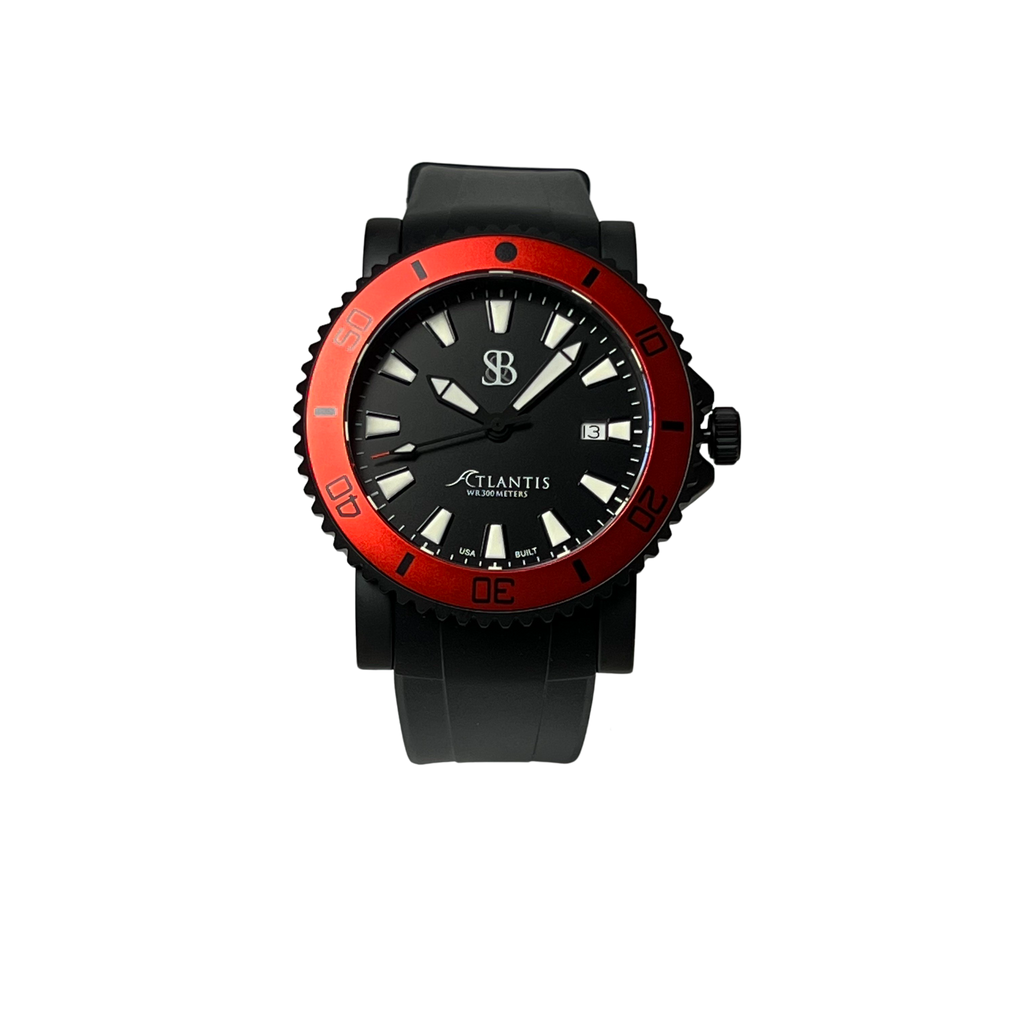 AtlantisA(R) Sport Red Dive Watch