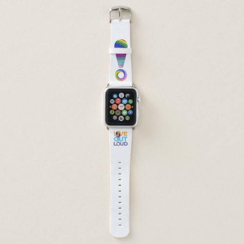 Live Out Loud Apple Watch Band