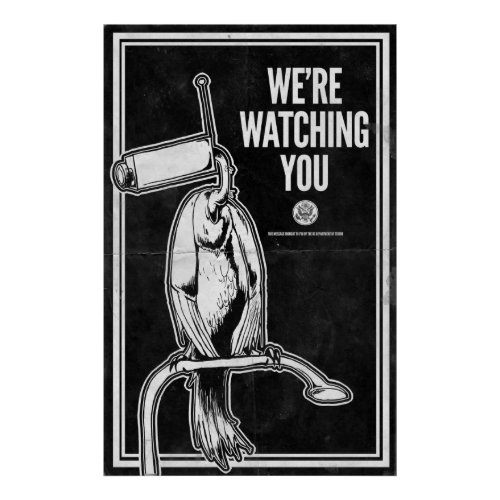 We're Watching You Poster