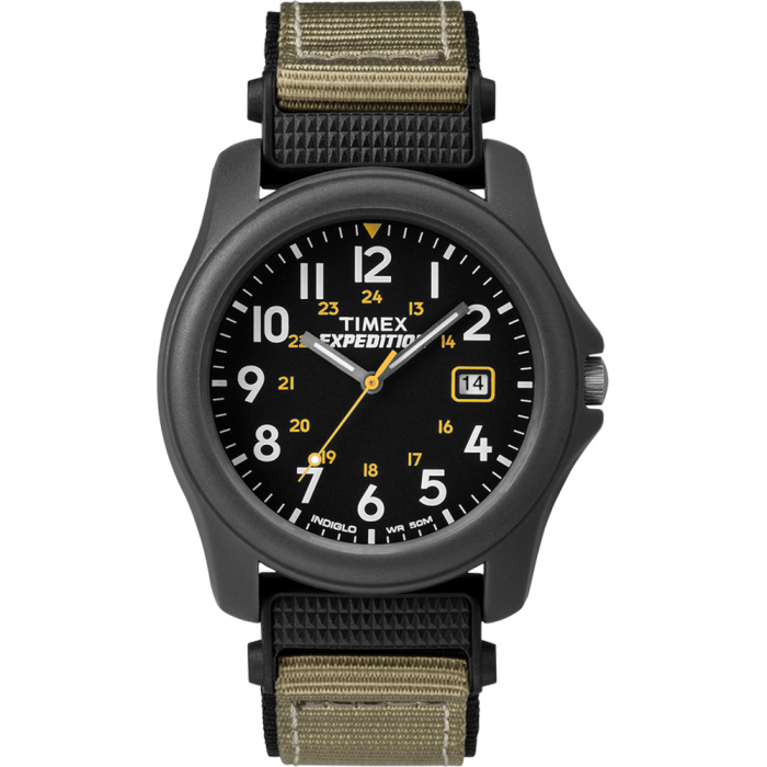 Timex ExpeditionA(R) Camper Nylon Strap Watch – Black