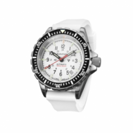 Marathon Watch Arctic Edition Large Divers Automatic Watches, NGM, White Rubber Strap, White Dial, 41mm Diameter / 14mm Thickness, WW194006-00-01-3-001-0047
