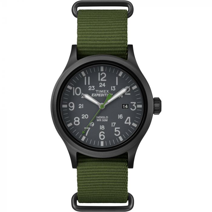 Timex Expedition Scout Slip-Thru Watch – Green