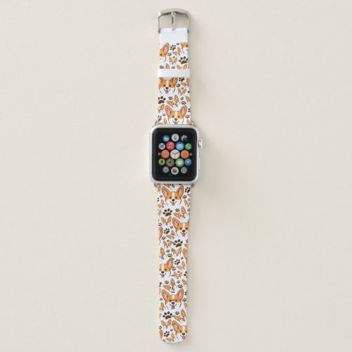 Darling Pembroke Welsh Corgi Pet Puppy Dog Apple Watch Band