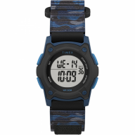 Timex Kid’s Digital 35mm Watch – Blue Camo w/Fastwrap Strap