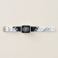 Piano Keyboard Music Design   Apple Watch Band