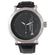 Trumpet Musician Watch