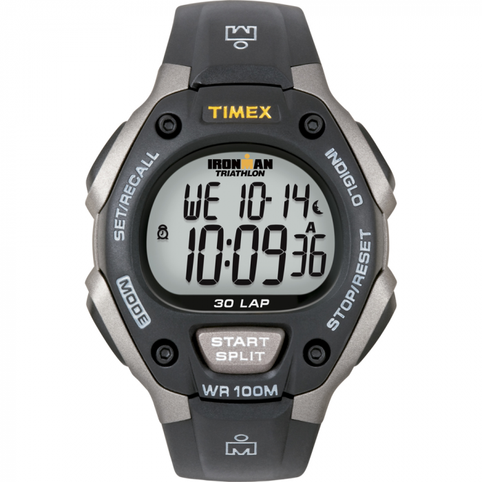 Timex Ironman Triathlon 30 Lap – Black/Silver