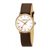 Official Swiss Railways Evo2: Petite Gold Case Watch