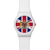 British Union Flag and Royal Crest Watch