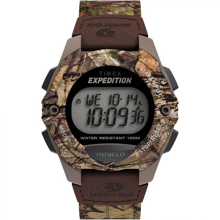 Timex Expedition Men’s Classic Digital Chrono Full-Size Watch – Country Camo