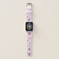We Bare Bears – Valentine Hearts Pattern Apple Watch Band