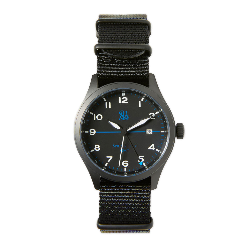 Springfield GMT Men’s Watch – Thin Blue Line Edition