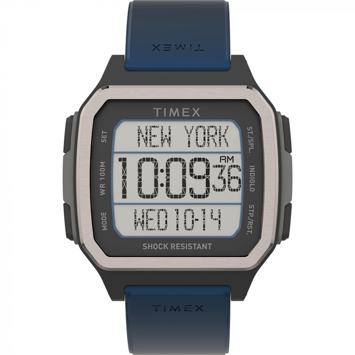 Timex Command Urban 47mm – Black Case w/Blue Strap