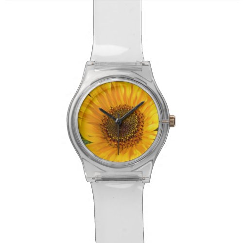 Fiery Sunflower Wrist Watch
