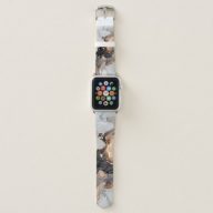 Luxury abstract fluid art painting background alco apple watch band
